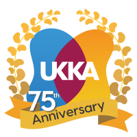 Yellow Badge Logo - 75th Anniversary of the UKKA